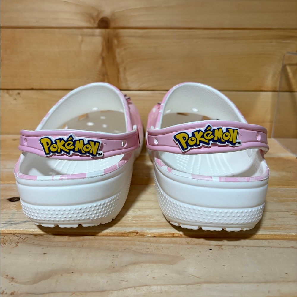New Crocs Pokémon Jigglypuff Classic Clog Star Light up LE /  mens 9 / W 11 - Picture 5 of 6